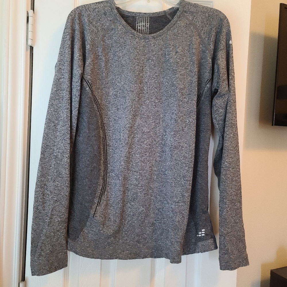BCG Grey Long Sleeve Top